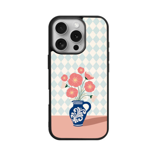 Apple iPhone 16 Pro Base Case Blue Vase