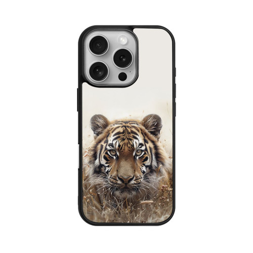Apple iPhone 16 Pro Base Case Hunting Tiger Grasses