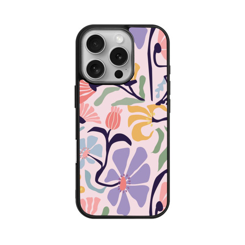 Apple iPhone 16 Pro Base Case Flower Market Ibiza Pink