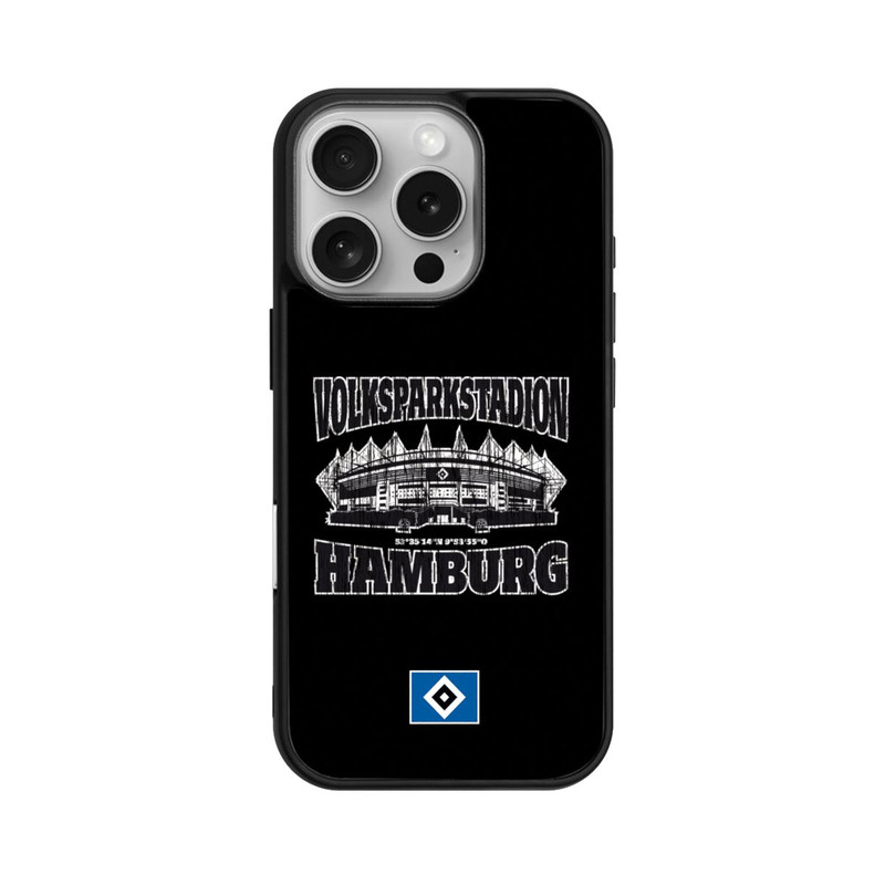 iPhone 16 Pro Base Case HSV Volksparkstadion Schwarz