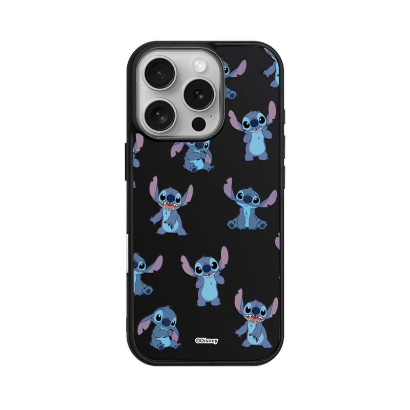 iPhone 16 Pro Base Case Stitch Faces Pattern Transparent