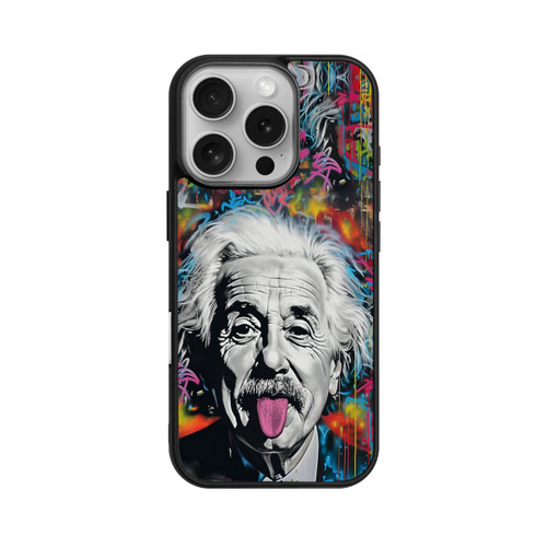 Apple iPhone 16 Pro Base Case Physiker Bunte Zunge Raus