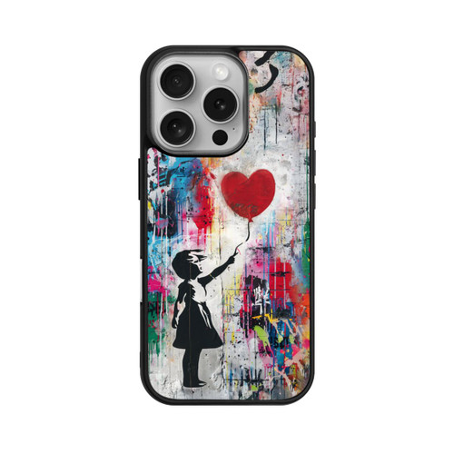 Apple iPhone 16 Pro Base Case Balloon Girl Colorful