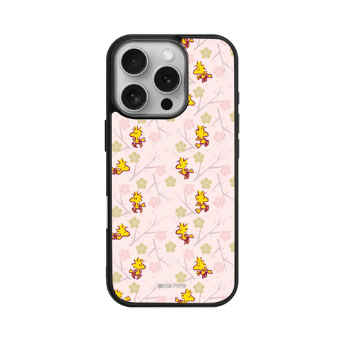Apple iPhone 16 Pro Base Case Woodstock Pink Muster