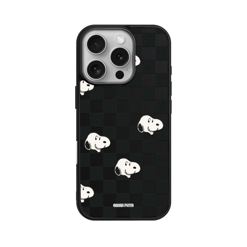 iPhone 16 Pro Base Case Snoopy Checked Pattern