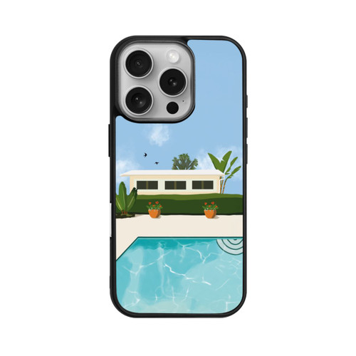 Apple iPhone 16 Pro Base Case California Backyard by Roberta Murray