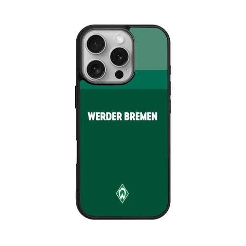 Apple iPhone 16 Pro Base Case Werder Bremen Schriftzug Raute