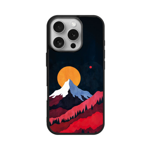 Apple iPhone 16 Pro Base Case Mont Blanc Abstrakt