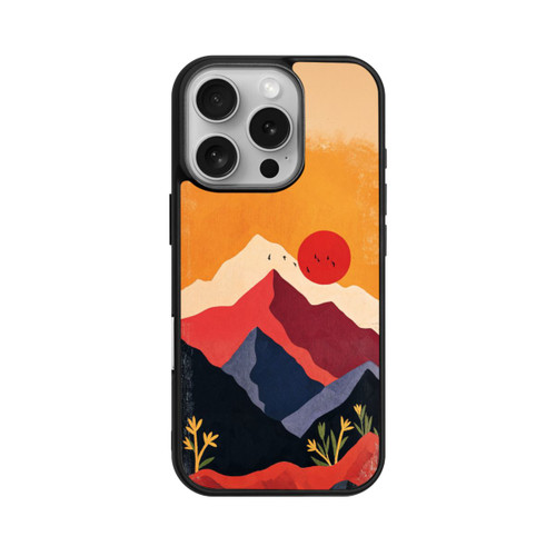 Apple iPhone 16 Pro Base Case Les Alpes En Rouge
