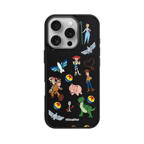 Apple iPhone 16 Pro Base Case Toy Story 5 Hero Toys Pattern Transparent