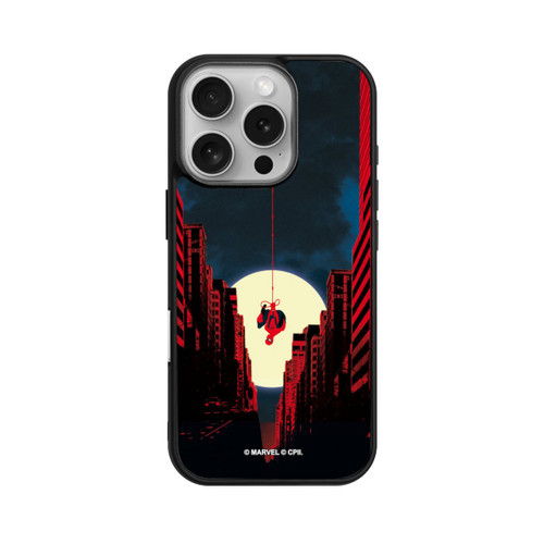 Apple iPhone 16 Pro Base Case Spider-Man Marvel between Skyscrapers