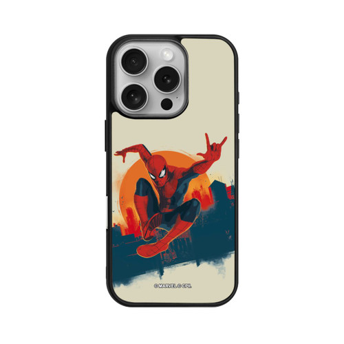 Apple iPhone 16 Pro Base Case Spider-Man Hero Force beige