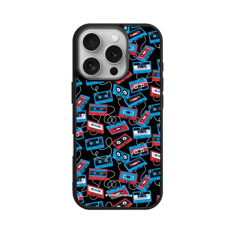 iPhone 16 Pro Base Case Drei Fragezeichen B-Seite Muster