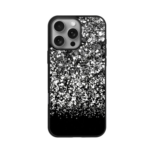 Apple iPhone 16 Pro Max Base Case Schneefall Glitzerlook