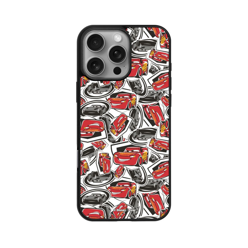 iPhone 16 Pro Max Base Case Cars 3 Retro Muster