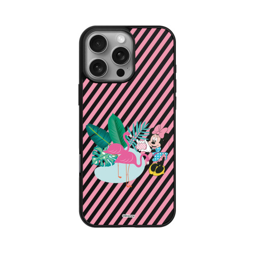Apple iPhone 16 Pro Max Base Case Minnie Flamingo ohne Hintergrund