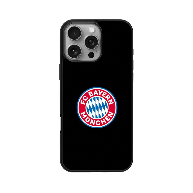 iPhone 16 Pro Max Base Case FCB Logo auf Schwarz