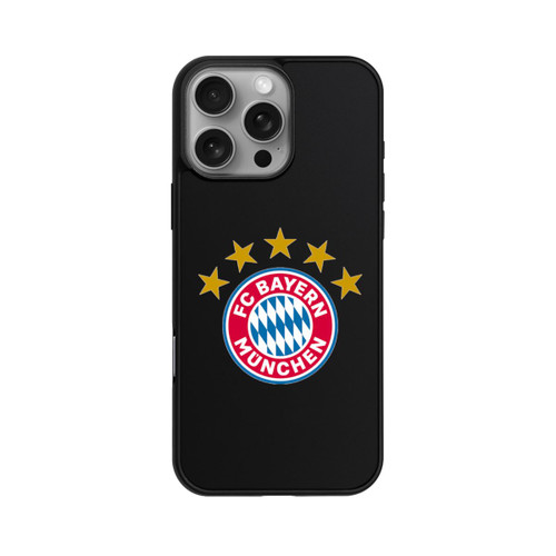 Apple iPhone 16 Pro Max Base Case FCB Logo mit Sterne - ohne Hintergrund