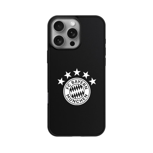 Apple iPhone 16 Pro Max Base Case FCB Logo einfarbig mit Sternen - ohne Hintergrund