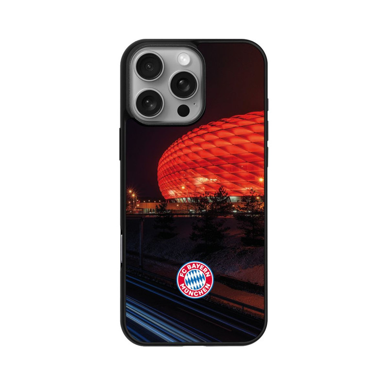 iPhone 16 Pro Max Base Case Allianz Arena bei Nacht FCB