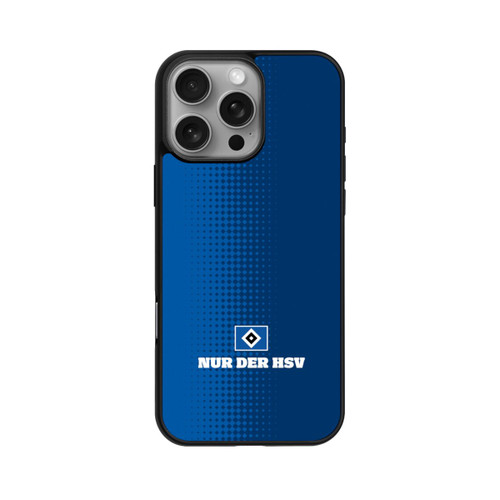Apple iPhone 16 Pro Max Base Case Nur der HSV - Rautenraster Blau