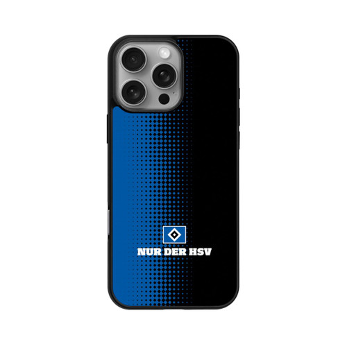Apple iPhone 16 Pro Max Base Case Nur der HSV - Rautenraster Schwarz