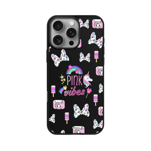 Apple iPhone 16 Pro Max Base Case Pink Vibes Transparent
