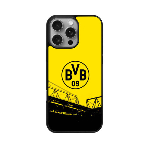 Apple iPhone 16 Pro Max Base Case Stadion Schwarz-Gelb - BVB