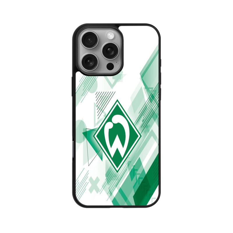 iPhone 16 Pro Max Base Case Weiße Grafikelemente - Werder Bremen