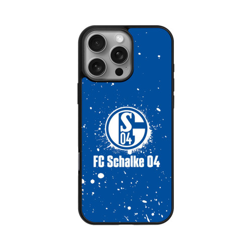 Apple iPhone 16 Pro Max Base Case Schalke 04 - Spraylogo