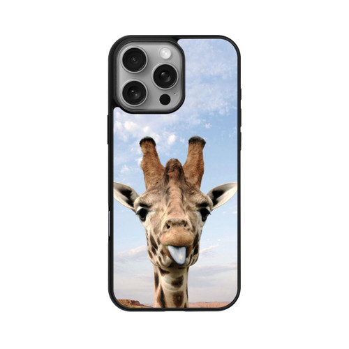 Apple iPhone 16 Pro Max Base Case Giraffe auf der Straße
