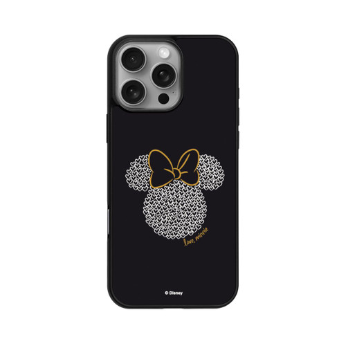 Apple iPhone 16 Pro Max Base Case Minnie Black and White