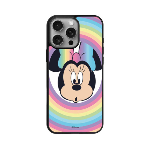 Apple iPhone 16 Pro Max Base Case Minnie Rainbow Circle