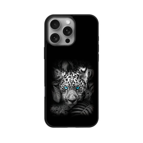 Apple iPhone 16 Pro Max Base Case Jaguar Schwarz Dschungel