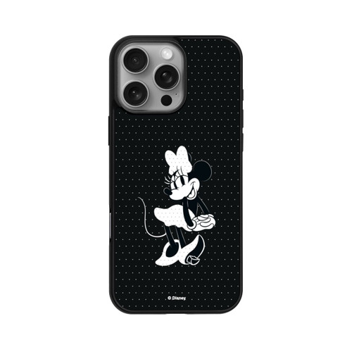 Apple iPhone 16 Pro Max Base Case Minnie Frech Schwarz