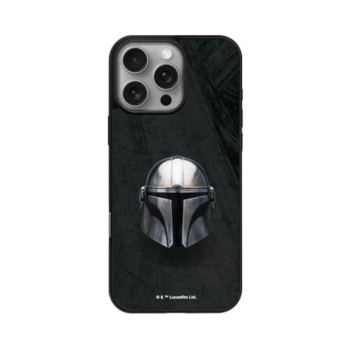 Apple iPhone 16 Pro Max Base Case Schwarzer Mandalorianer Helm