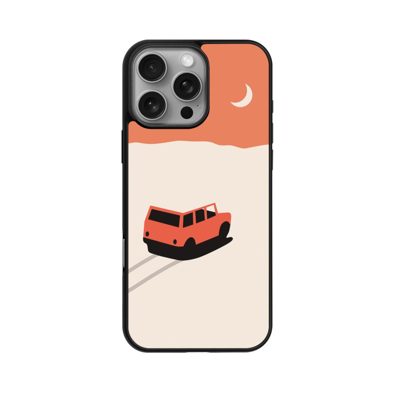 iPhone 16 Pro Max Base Case Auto in der Wüste
