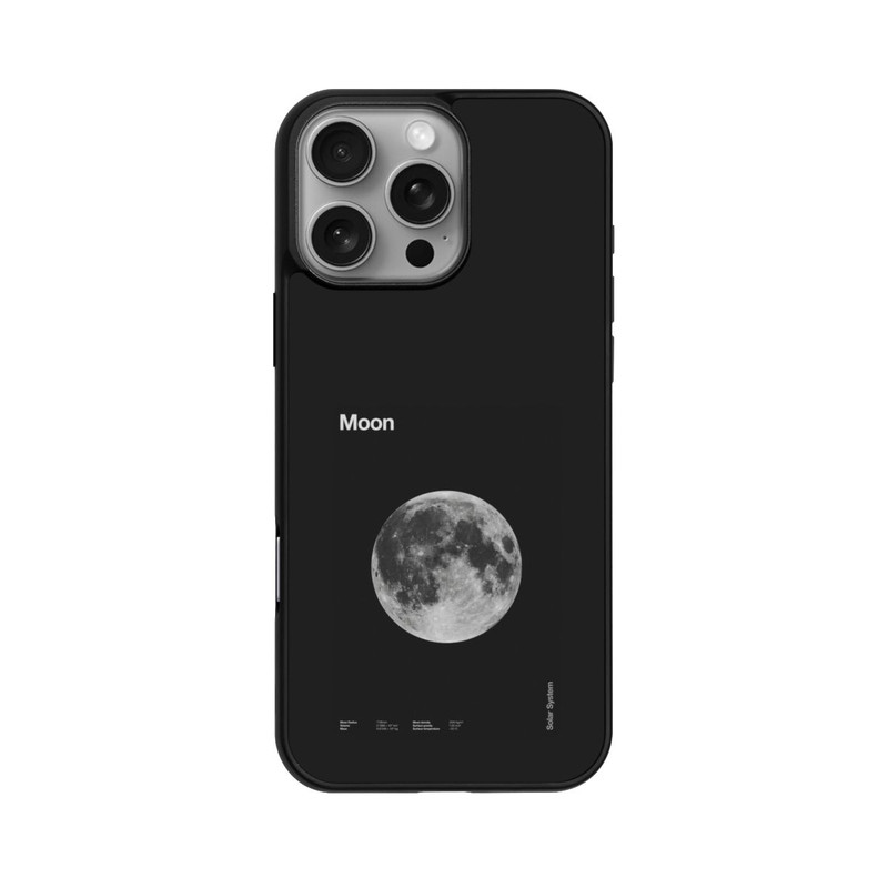 iPhone 16 Pro Max Base Case Solar System Mond