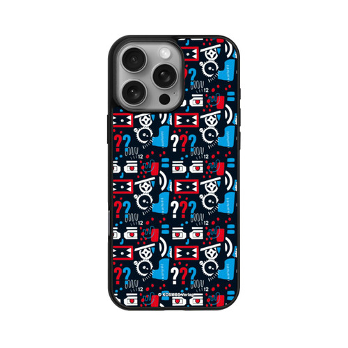 Apple iPhone 16 Pro Max Base Case Drei Fragezeichen Wildes Muster