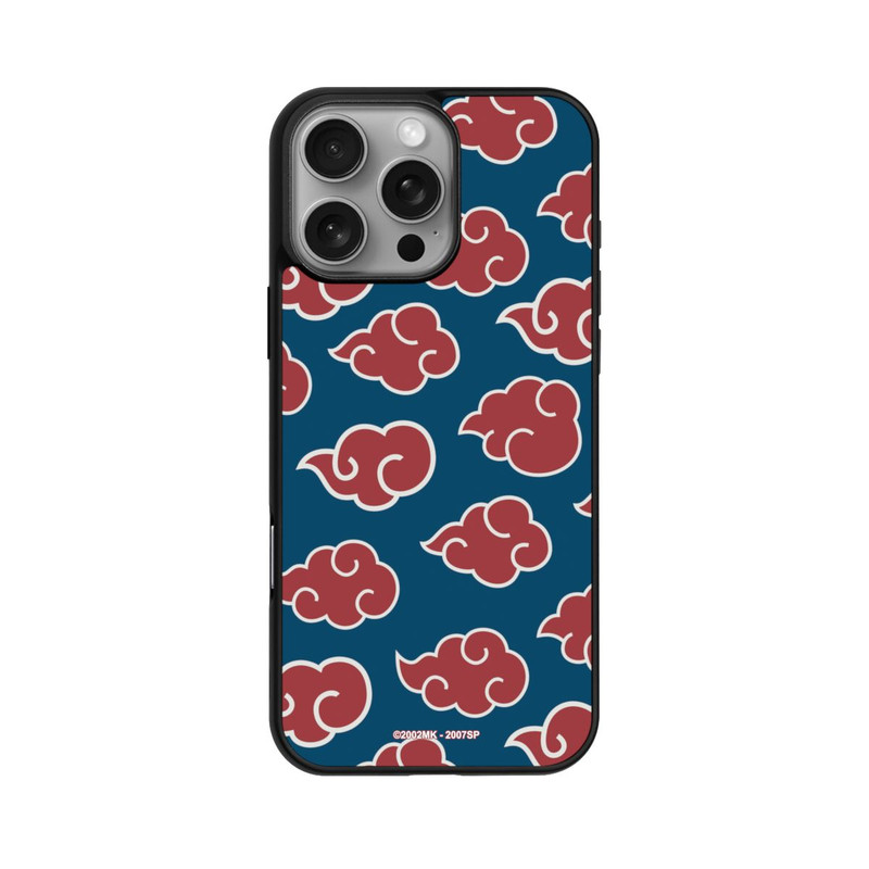 iPhone 16 Pro Max Base Case Akatsuki Pattern Blue