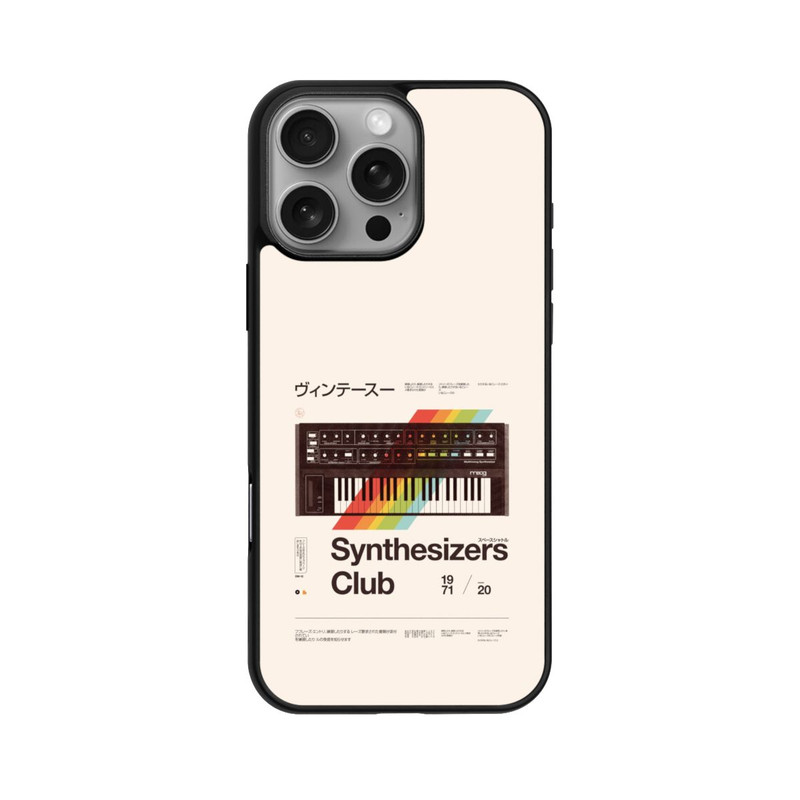 iPhone 16 Pro Max Base Case Synthe Club Print