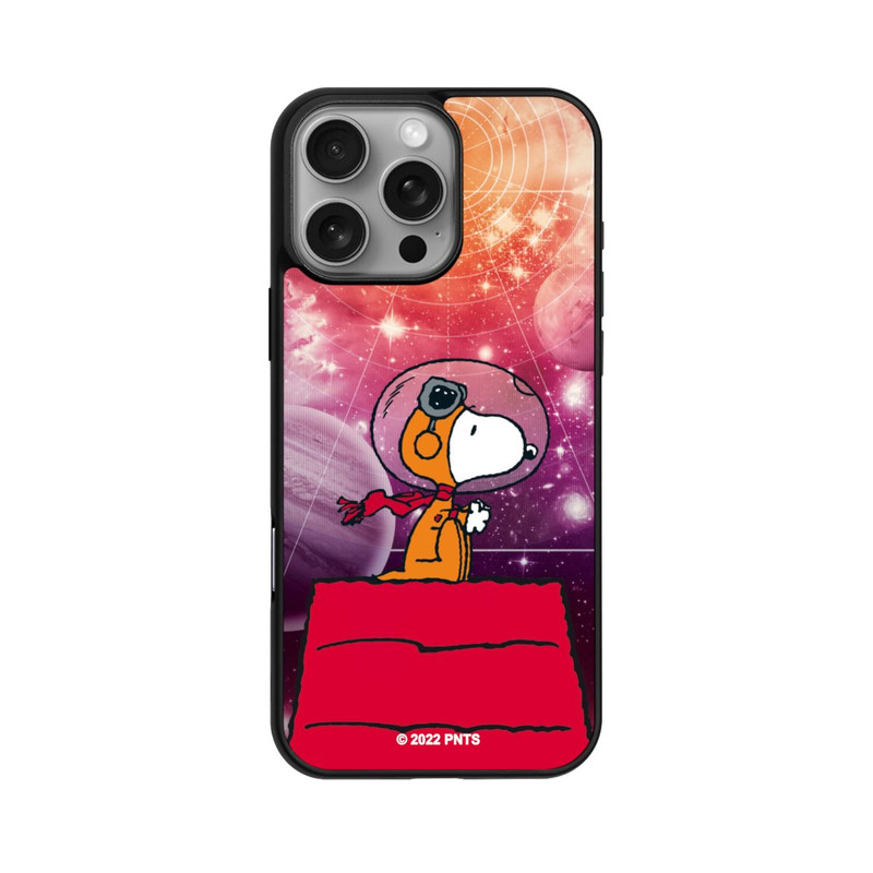 iPhone 16 Pro Max Base Case Snoopy Weltraumreisender Planet