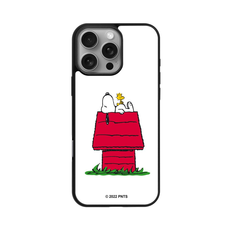 iPhone 16 Pro Max Base Case Snoopy and Woodstock Klassisch