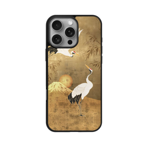 Apple iPhone 16 Pro Max Base Case Kraniche Gold Japan 1