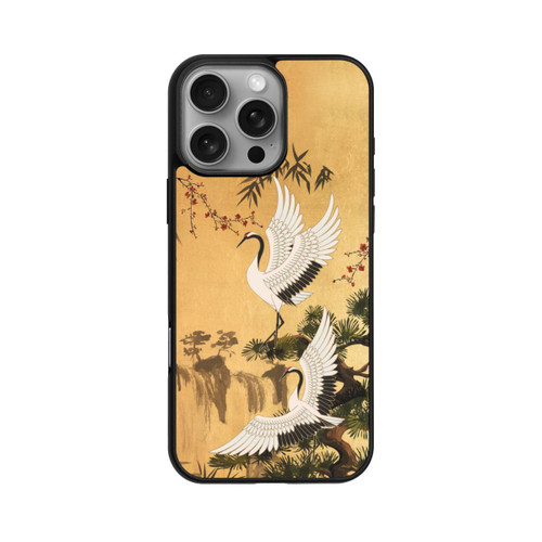Apple iPhone 16 Pro Max Base Case Kraniche Gold Japan 2