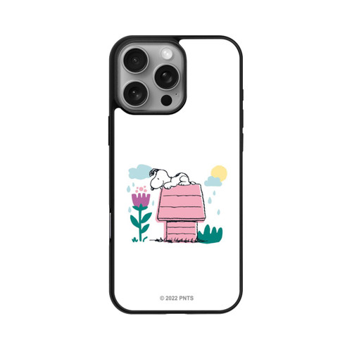 Apple iPhone 16 Pro Max Base Case Snoopy Hundehütte Frühling