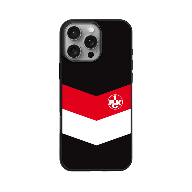 iPhone 16 Pro Max Base Case 1.FCK Blockstreifen Design