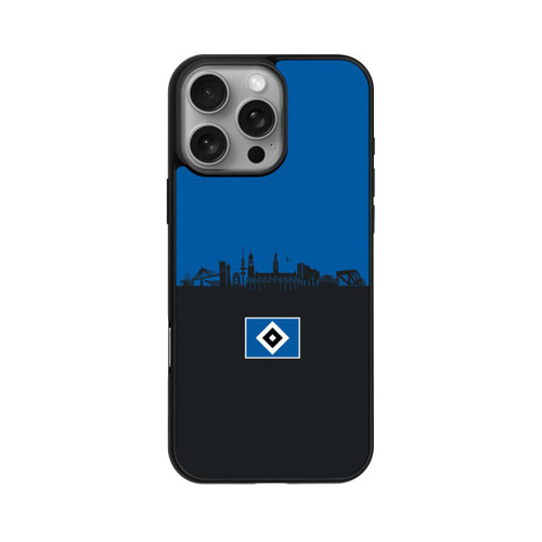 Apple iPhone 16 Pro Max Base Case HSV Skyline Blau Schwarz
