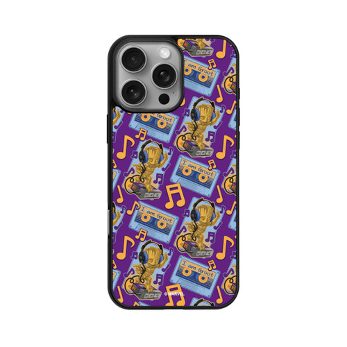 Apple iPhone 16 Pro Max Base Case Groot Comic Headphones Guardians of the Galaxy