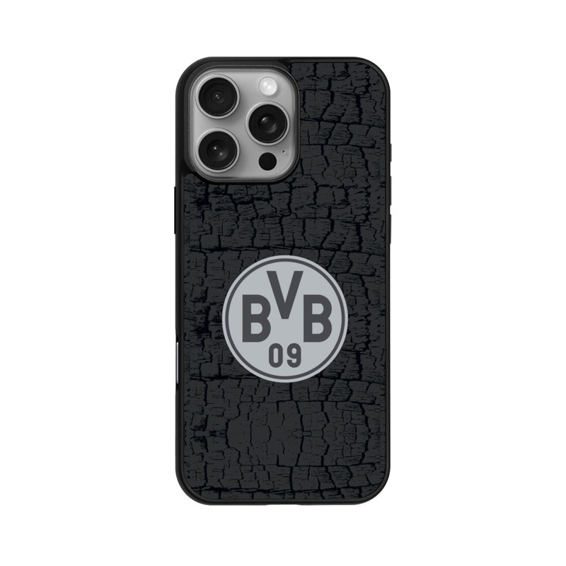 iPhone 16 Pro Max Base Case BVB Trikot Kohle und Stahl